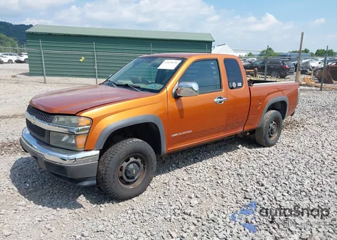 2005 Chevrolet Colorado из США, поврежденный, VIN 1GCDT198758136898
